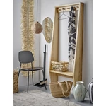 Ezüst szélű organikus tükör