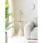 Ezüst színű acél asztali lámpa