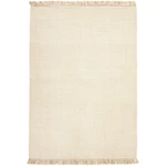 Fehér prémium gyapjú szőnyeg 200x140 cm