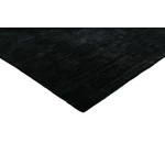 Fekete prémium gyapjú szőnyeg 160x90 cm