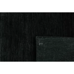 Fekete prémium gyapjú szőnyeg 160x90 cm