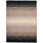 Feketés szürke prémium kilim szőnyeg 90x60 cm