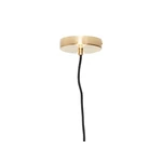 Füstüveg függőlámpa 40 cm