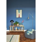 Gomba alakú fekete asztali lámpa 50 cm