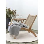 Homok színű szőnyeg újrahasznosított anyagból 120 cm