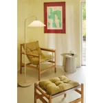 Homokszínű modern állólámpa 158 cm