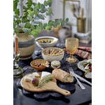 Kézzel festett mintás kerámia tál szett