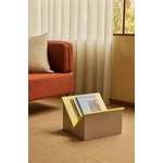 Kőrisfa design magazintartó