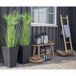 Modern teakfa létrás tároló 150 cm