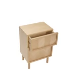 Modern tölgyfa éjjeliszekrény