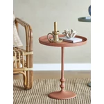 Narancssárga kecses kisasztal