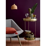 Natúr kőkerámia függőlámpa 18 cm