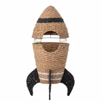 Rakéta formájú tároló kosár