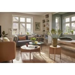 Skandináv tölgyfa kerek asztal 86 cm