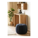 Sötétkék szövet puff 48 cm