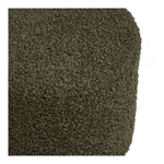 Sötétzöld szövet puff 34 cm
