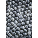 Sötétszürke prémium gyapjú szőnyeg 90x60 cm