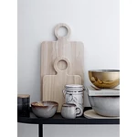 Szürke kerámia reggelizőtál 6 db