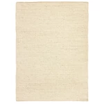 Szürke és natúr prémium gyapjú szőnyeg 240x170 cm