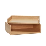 Tölgyfa 2 szintes irattartó