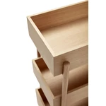 Tölgyfa 3 szintes tároló