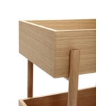 Tölgyfa 3 szintes tároló