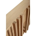 Tölgyfa magazintartó polc