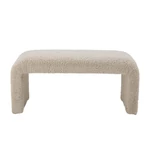 Világos színű íves textil pad