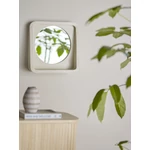 Világos színű polcos tükör