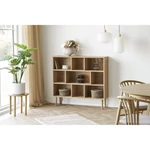 Világos tölgyfa kisasztal 40 cm