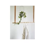 Világosszürke függő kaspó szett 2 db