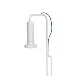 Világosszürke görgős állólámpa 154 cm