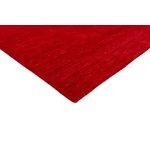 Vörös prémium gyapjú szőnyeg 90x160 cm