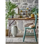 Zöld mintás kézzel szőtt szőnyeg 245x78 cm