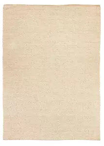 Bézs prémium gyapjú szőnyeg 200x80 cm