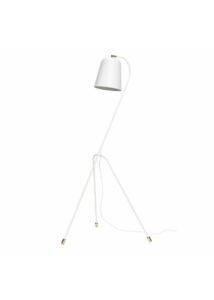Elegáns fehér állólámpa 156 cm