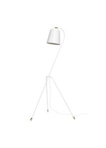 Elegáns fehér állólámpa 156 cm