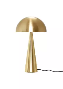 Gomba alakú sárgaréz asztali lámpa 52 cm