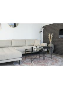 Klasszikus narancssárga mintás kör szőnyeg 200 cm