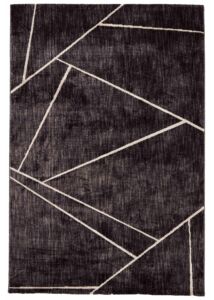 Modern absztarkt mintás szürke szőnyeg 200x300 cm