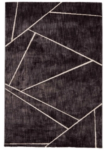 Modern absztarkt mintás szürke szőnyeg 160x240 cm