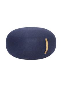 Modern kék puff Ø70 cm