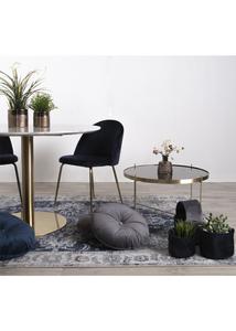 Modern kerek réz kisasztal ø70 cm