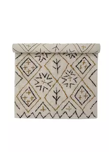 Skandináv mintás pamut szőnyeg 150x90 cm