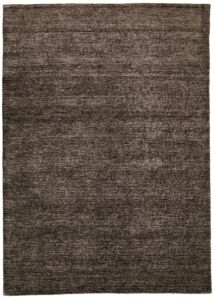 Sötét barna prémium gyapjú szőnyeg 160x90 cm