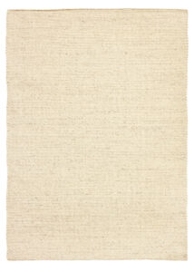 Szürke és natúr prémium gyapjú szőnyeg 200x80 cm