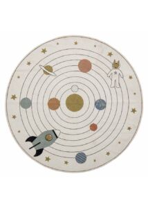 Űrhajós kör alakú pamut szőnyeg Ø130 cm