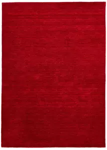 Vörös prémium gyapjú szőnyeg 90x160 cm