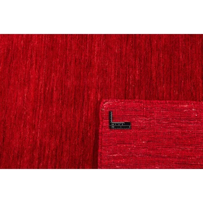 Piros prémium gyapjú szőnyeg Panorama Uni 300 x 200 cm