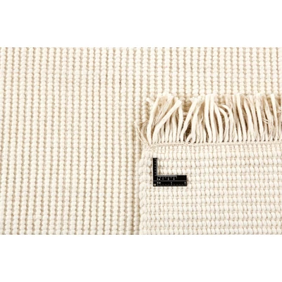 Gyapjú szőnyeg fehér Nordic Flair 300 x 80 cm